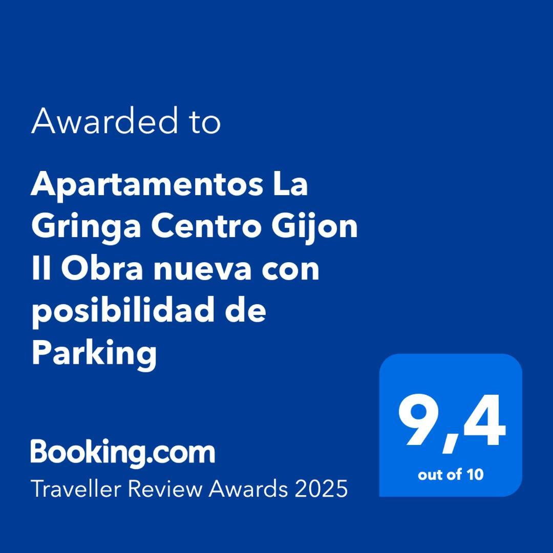 Apartamentos La Gringa Centro Gijon II Obra Nueva Con Posibilidad De Parking מראה חיצוני תמונה